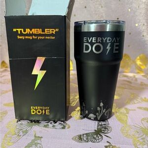 Black Stainless Tumbler Travel Mug